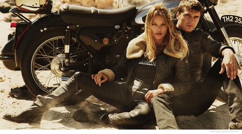 Clément Chabernaud Sports Leather Jackets for Matchless London Fall 2014 Ad Campaign