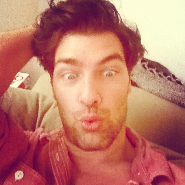 Cory Bond shares his goofy side on Instagram.