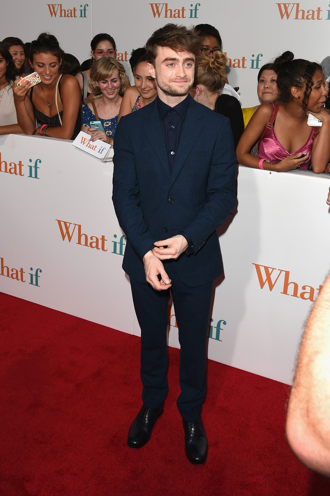Daniel Radcliffe Wears Raf Simons Suit to 'What If' Premiere