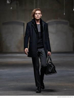 David Naman Embraces Modern Grunge Styles for Fall/Winter 2014 Collection