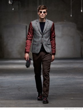David Naman Embraces Modern Grunge Styles for Fall/Winter 2014 Collection