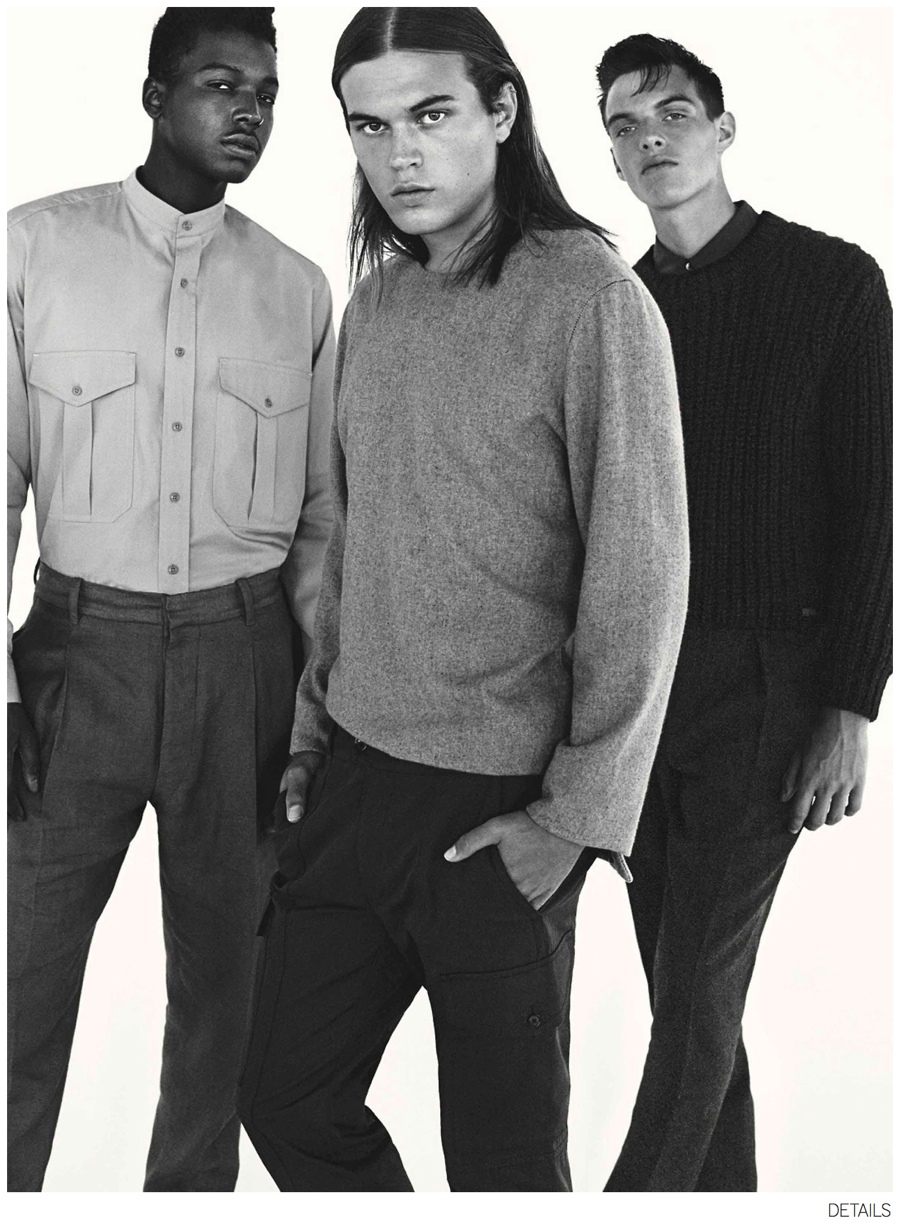 Matthew, Andrew, Sebastian + More Model 80s-Inspired Fashions for Details