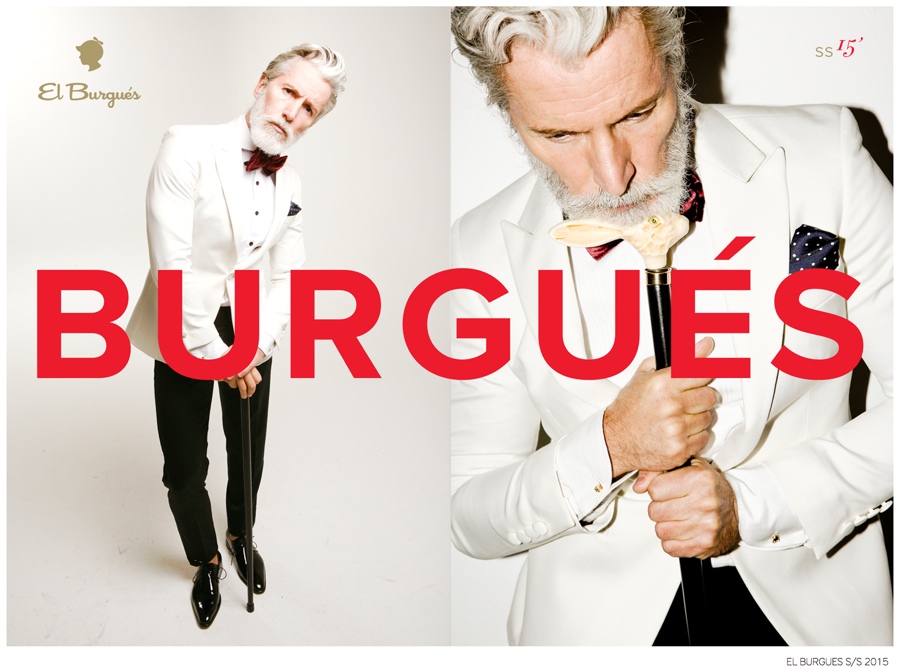 Aiden Brady Returns for El Burgués Spring/Summer 2015 Ad
