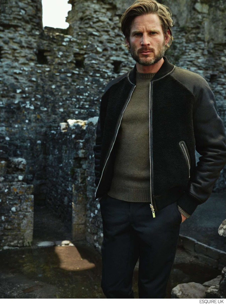 Noah Huntley Explores Outdoors in Fall Fashions for Esquire UK September 2014 Issue