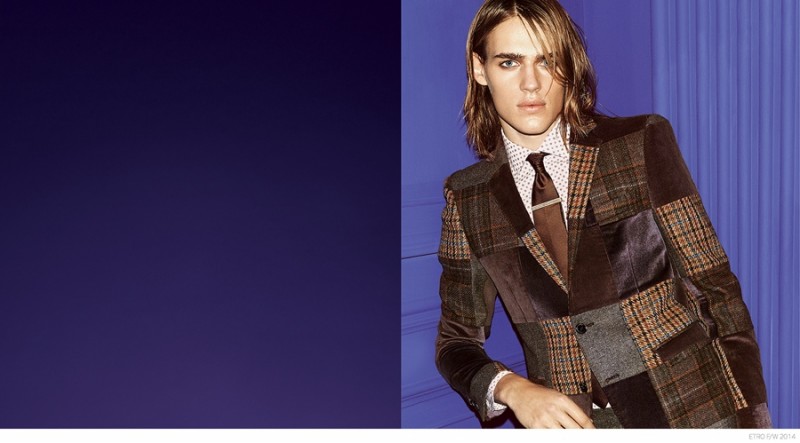 Etro Fall Winter 2014 Mens Look Book Suiting 005