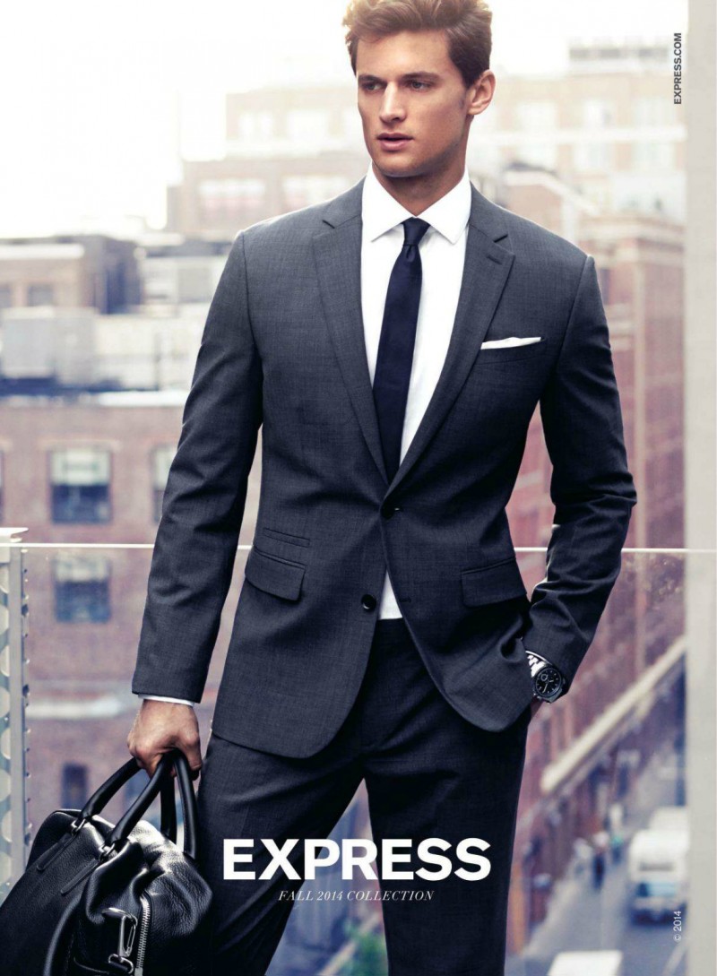 Garrett Neff for Express Fall 2014 Ad Campaign – The Fashionisto