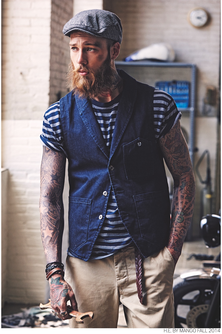 H.E. by Mango Gets Edgy with Fall 2014 Blacksmith Collection