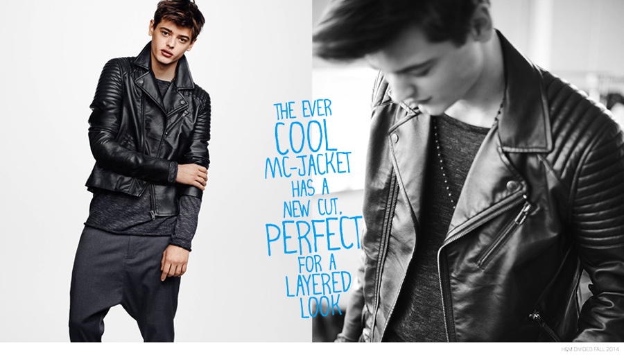 Jacob Morton + Henry Pedro-Wright Model Streetwear Inspired Fashions for H&M Divided