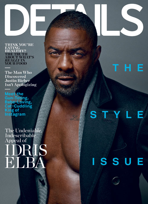 Idris Elba Covers Details September 2014 Issue, Talks 'No Good Deed'