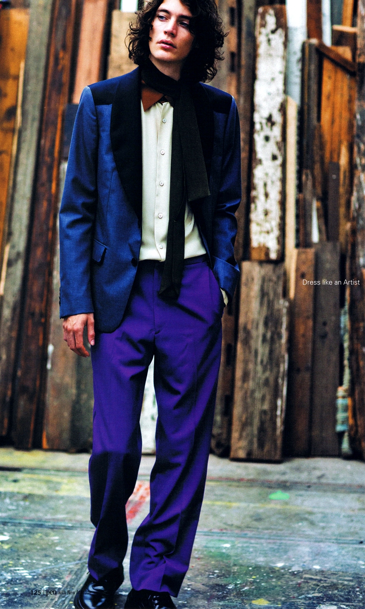 Jaco van den Hoven Models Fall Styles for Pen Magazine No. 366