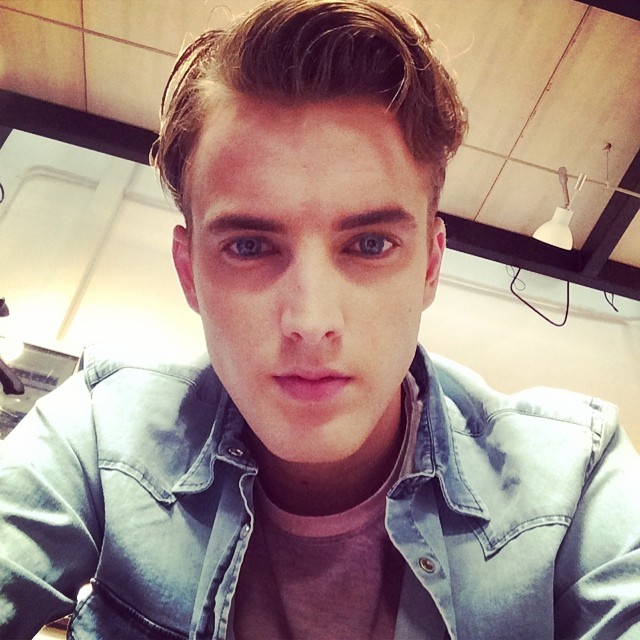 James Smith poses for a new selfie.