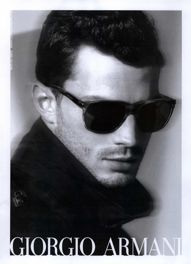 Jamie Dornan for Giorgio Armani Spring/Summer 2009 Ad Campaign