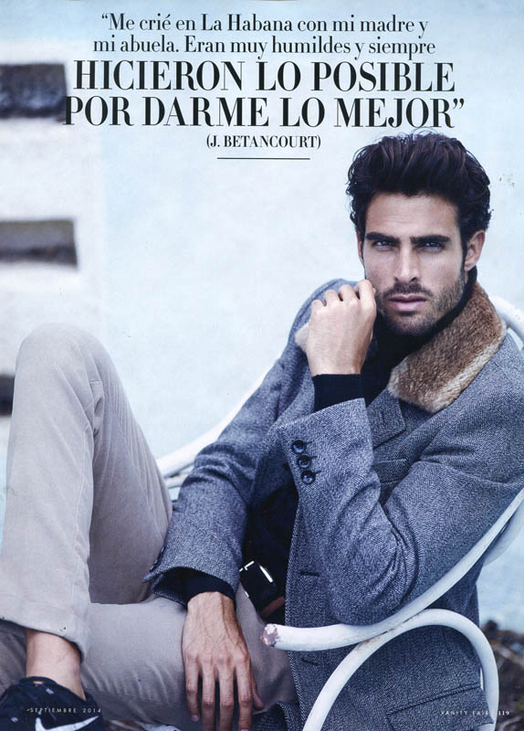 Juan Betancourt Appears in Vanity Fair España September 2014 Issue