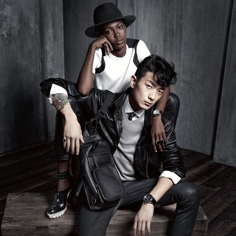 Sung Jin Park is a Teddy Boy for Kenneth Cole Fall/Winter 2014 Ad Campaign