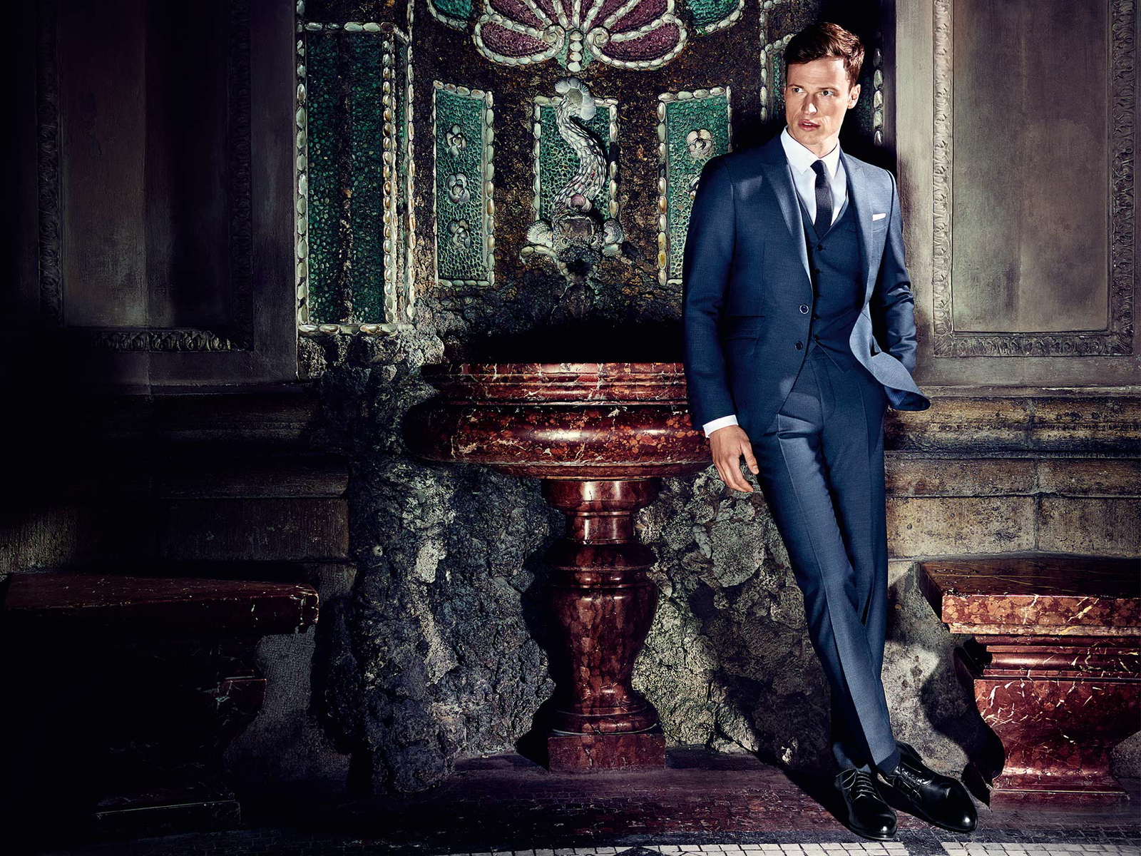 Lars Burmeister Fronts JOOP Fall/Winter 2014 Ad Campaign