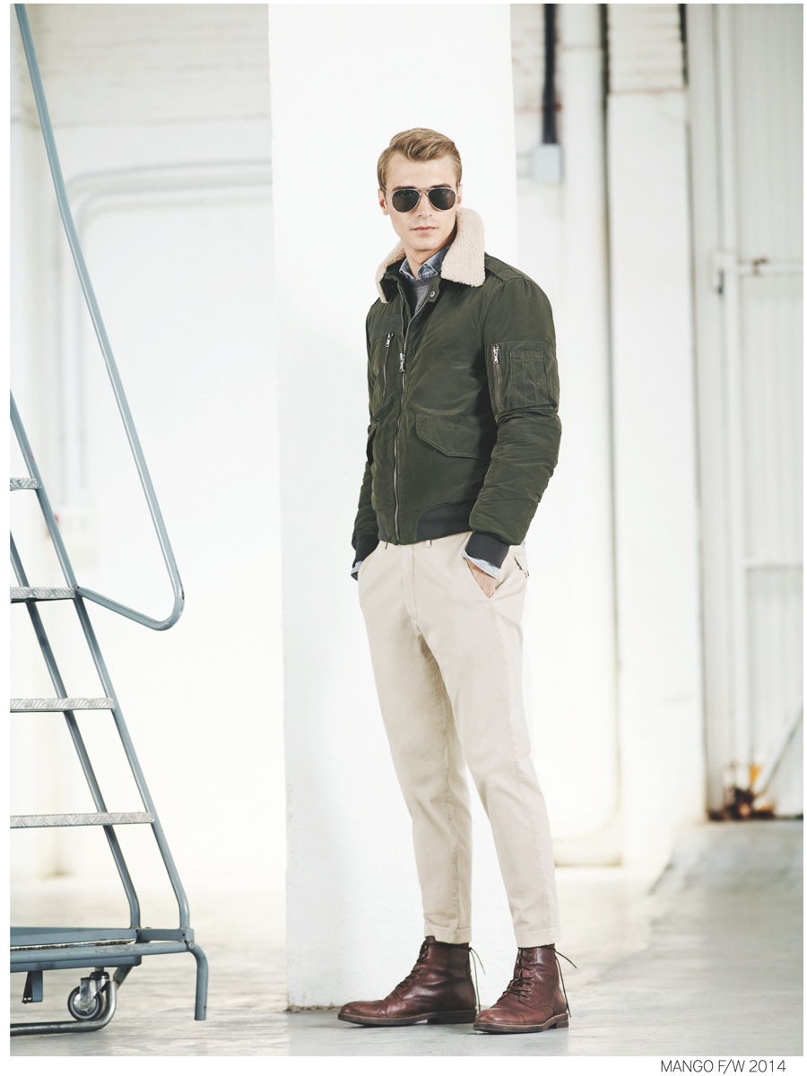 H.E. by Mango Fall/Winter 2014 Collection: Casual + Formal Smart Fashion Styles