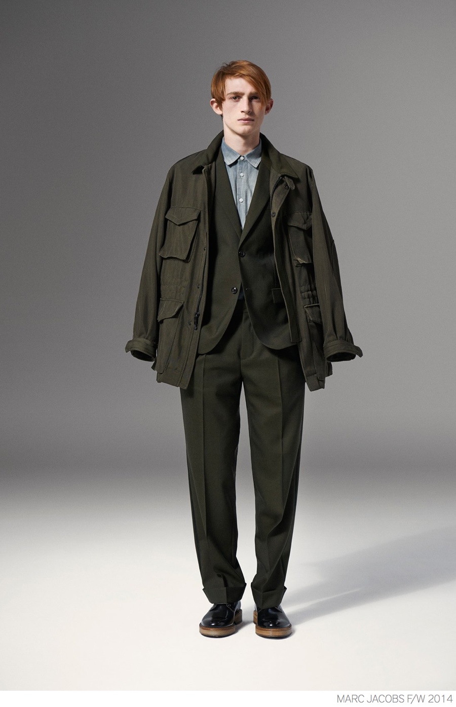 Marc Jacobs Fall Winter 2014 Collection Look Book Formal Suiting 002