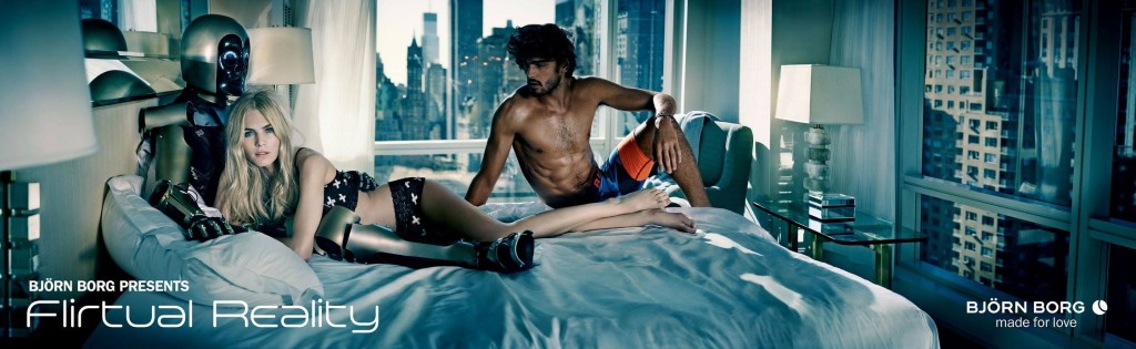 Marlon Teixeira Fronts Björn Borg ‘Flirtual Reality’ 2014 Ad Campaign