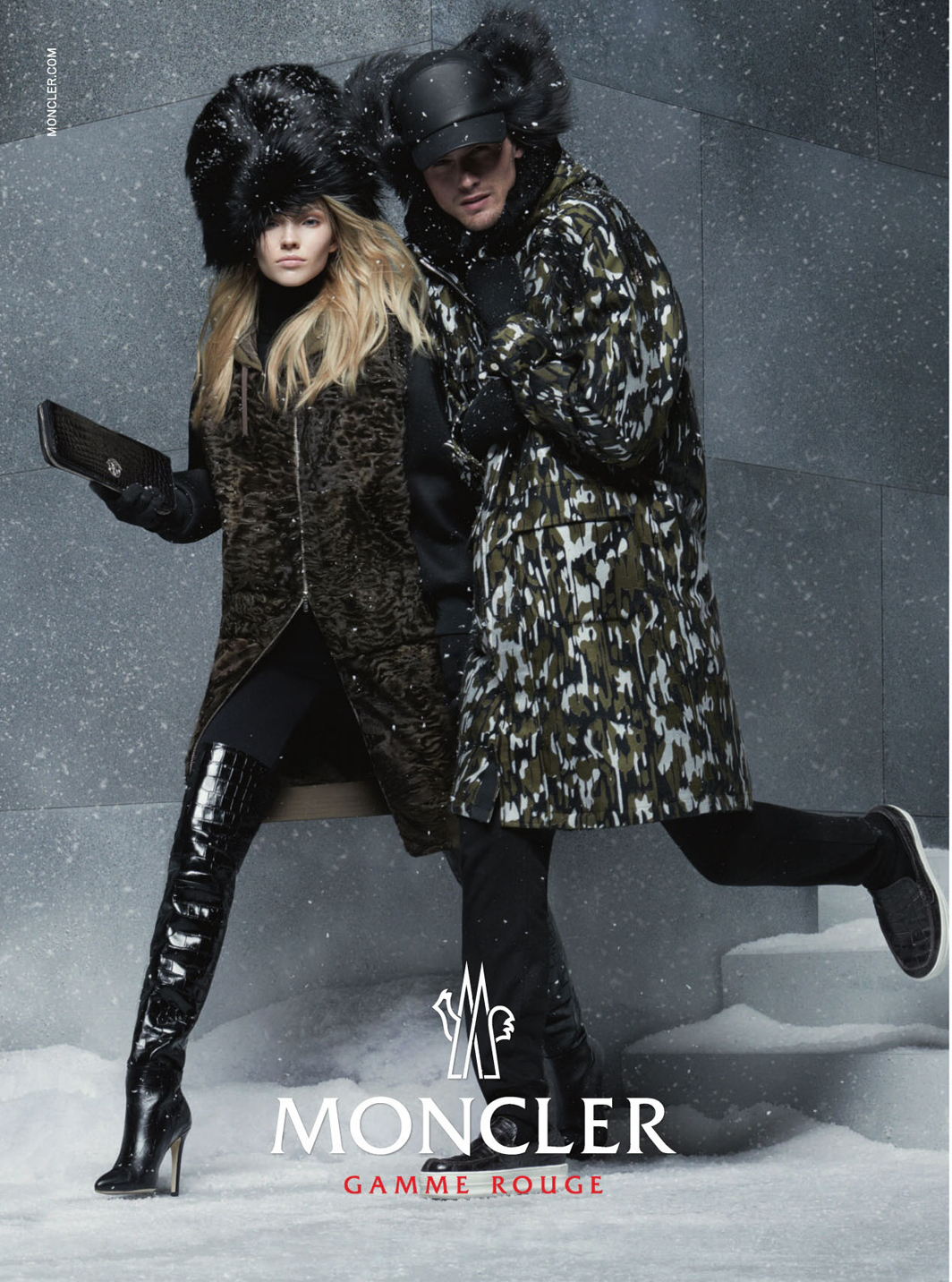 Moncler Gamme Rouge Fall Winter 2014 Ad Campaign RJ King