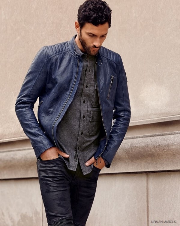 Noah Mills Dons Fall 2014 City Fashions for Neiman Marcus – The Fashionisto