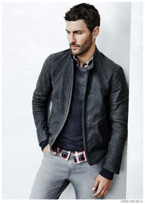 Noah Mills Sports Casual Styles from Vince Fall/Winter 2014 Collection ...
