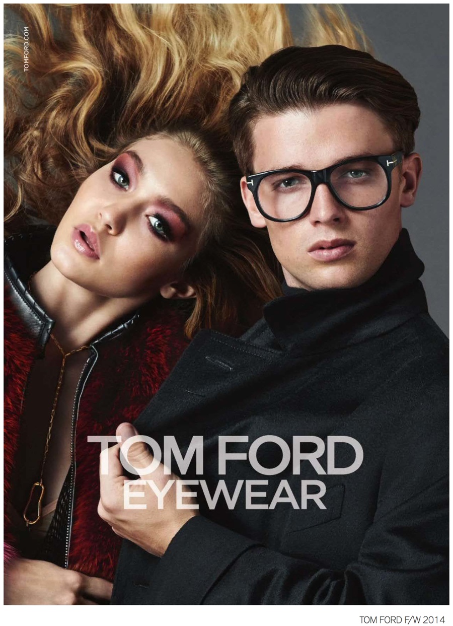 Arnold Schwarzenegger's son Patrick took his stab at being a model, connecting with Tom Ford for the brand's fall 2014 campaign.