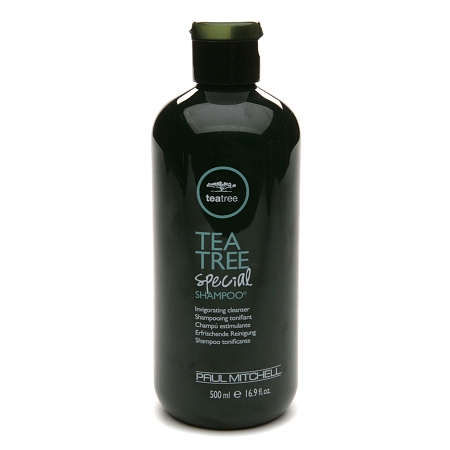 Paul Mitchell Tea Tree Special Shampoo: Enjoy a tingling sensation with Paul Mitchell's special mix of tea tree oil, peppermint and lavender. The shampoo helps wash away impurities, leaving hair fresh, clean and full of vitality and luster.