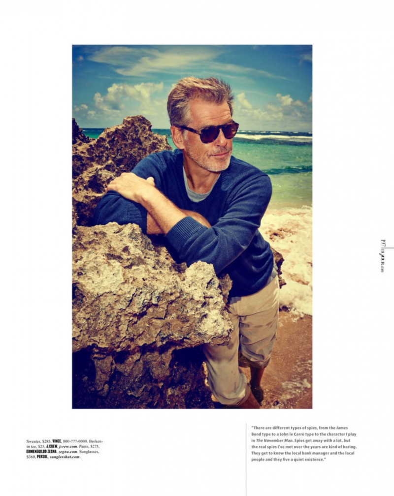Pierce Brosnan Graces the Pages of Dujour with Photo Shoot – The ...