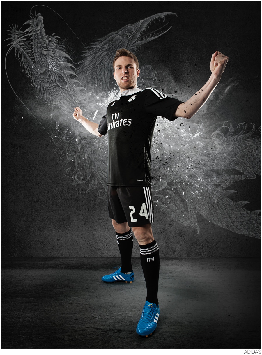 Yohji Yamamoto Designs Adidas Uniforms for Real Madrid