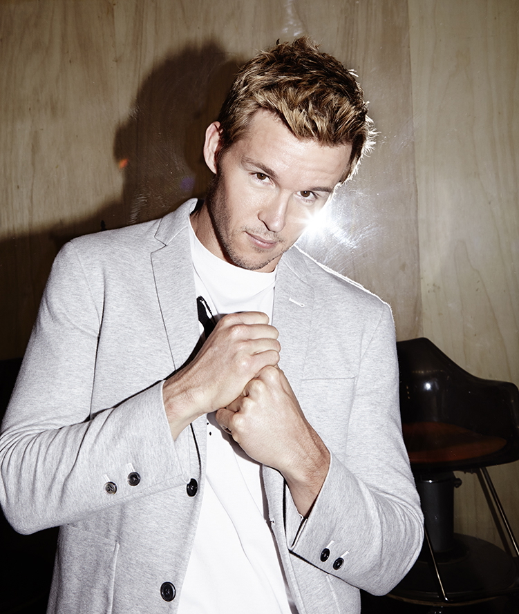 Ryan Kwanten for LADYGUNN Photo Shoot