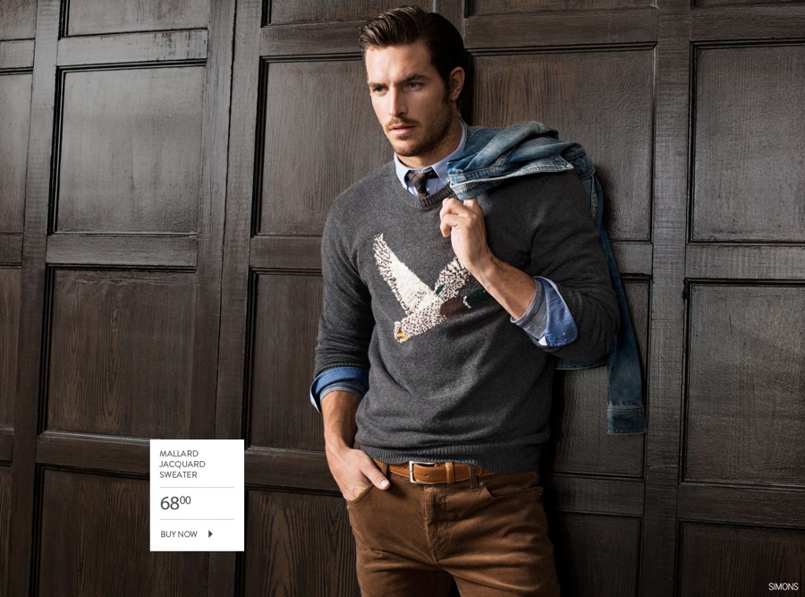 Justice Joslin Models Contemporary Fall 2014 Styles for Simons – The ...