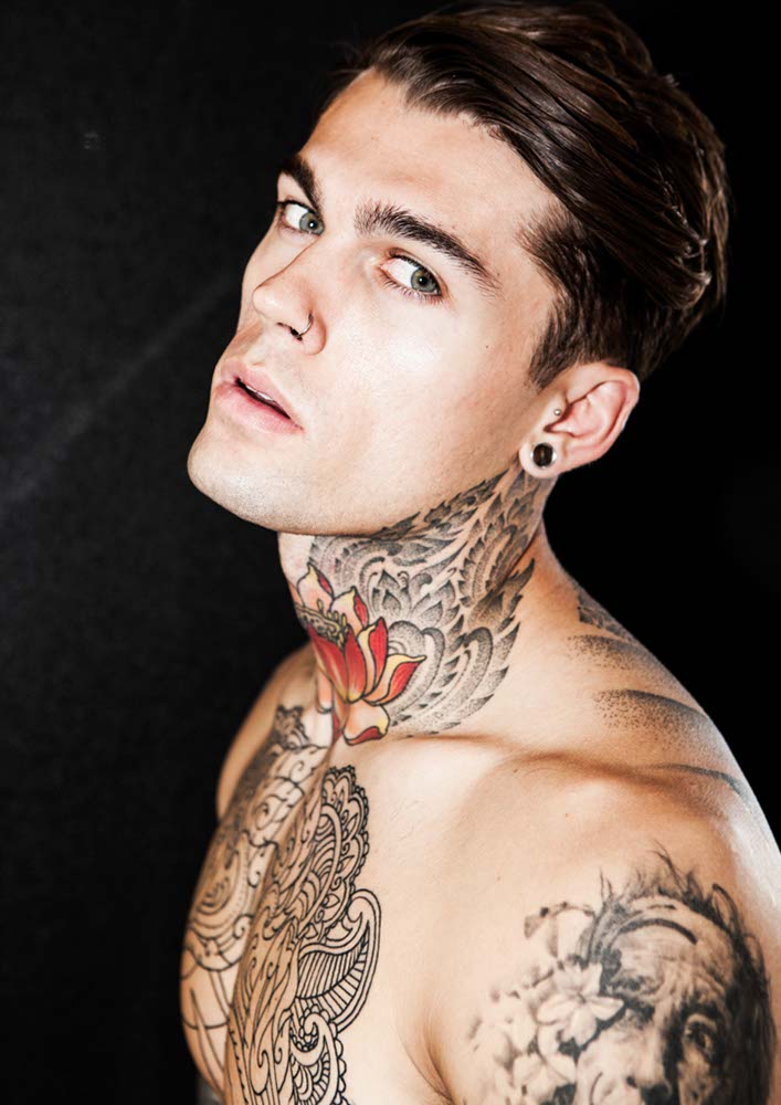 Stephen James Displays Tattoos in Photos by Darren Black