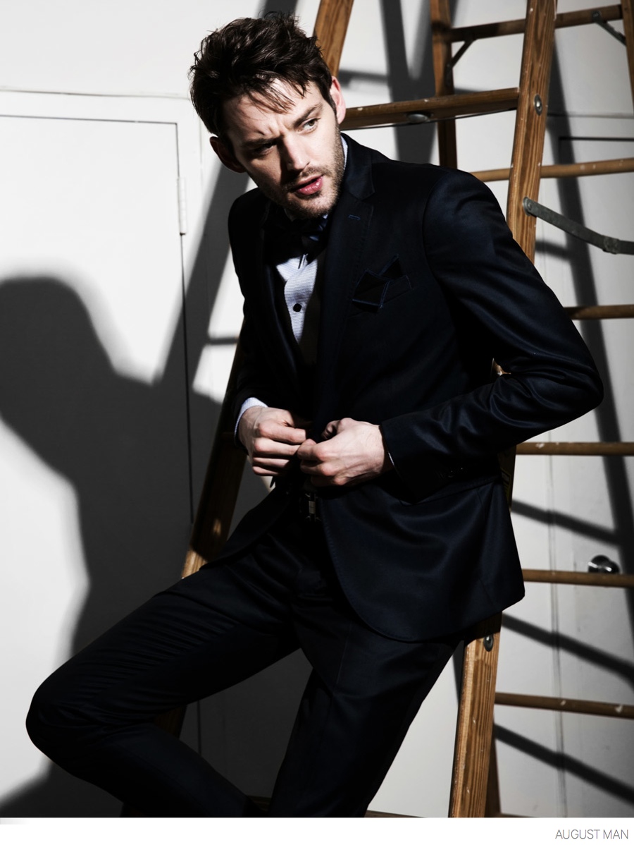 Ferdi Sibbel Wears Slim Lightweight Suit Styles for August Man Singapore