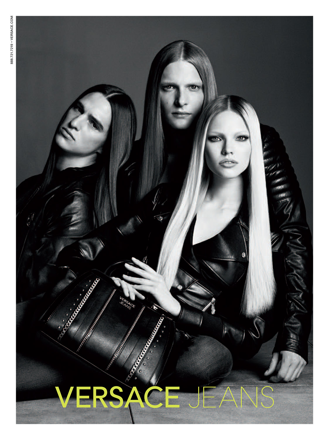Versace Jeans Showcases Leather for Fall/Winter 2014 Ad Campaign