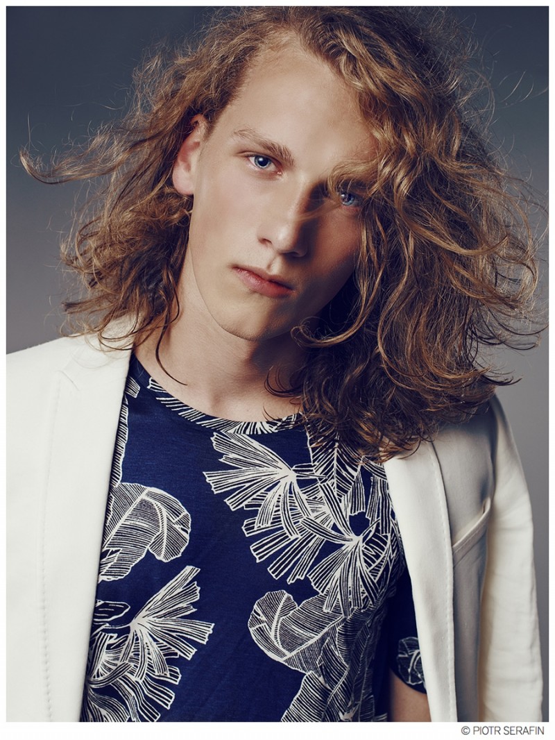 Fresh Face Victor Gwardzik by Piotr Serafin – The Fashionisto