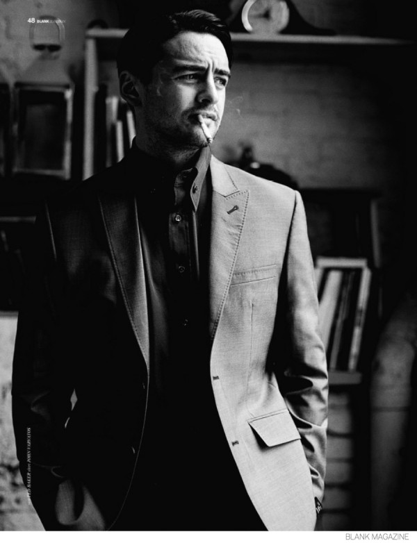 Vincent Dapper Vincent Piazza Dons Dapper Suiting Styles for Blank Magazine Cover ...
