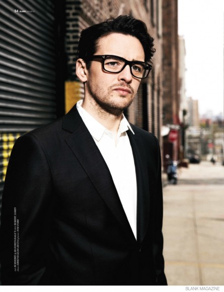 Vincent Piazza Dons Dapper Suiting Styles for Blank Magazine Cover ...