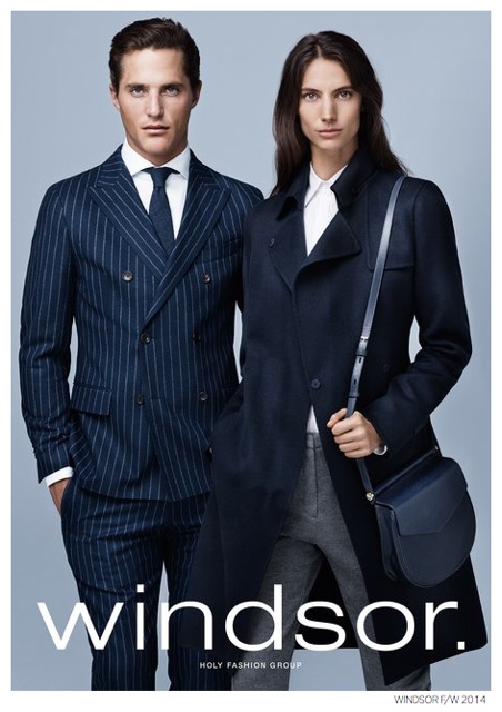 Ollie Edwards Suits Up for Windsor Fall/Winter 2014 Ad Campaign – The ...