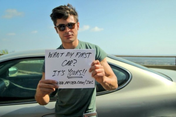 Win Zac Efron's First Car