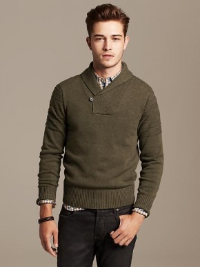 Francisco Lachowski Models Banana Republic's New Men's Fall 2014 Arrivals