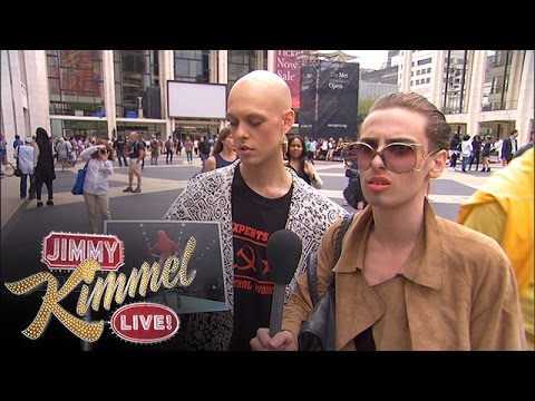 Jimmy Kimmel Live! Presents ‘Lie Witness News – New York Fashion Week 2014’