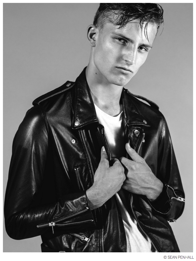 Andrew Hits the Studio with Photographer Sean Penhall