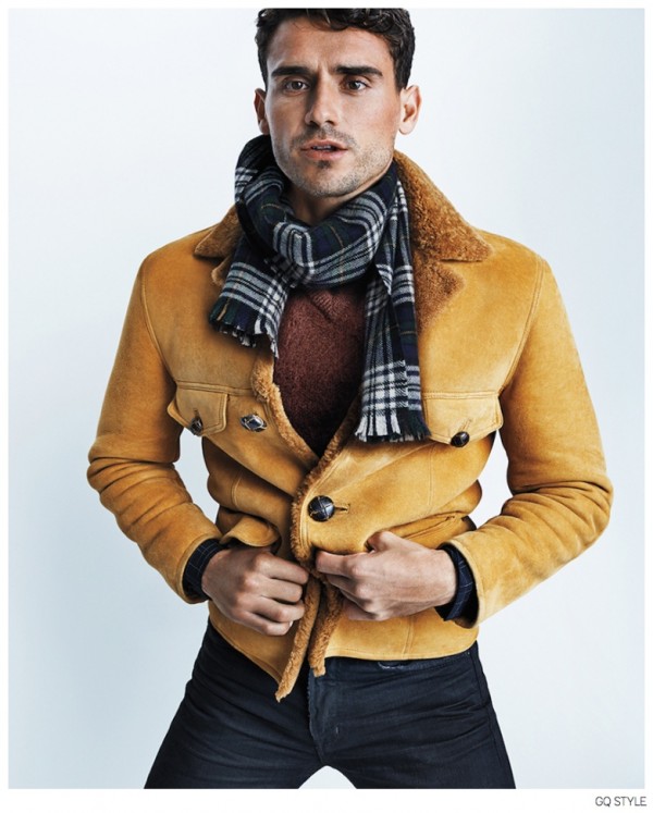 Arthur Kulkov Leaps Into Action for American GQ Style Fashion Editorial