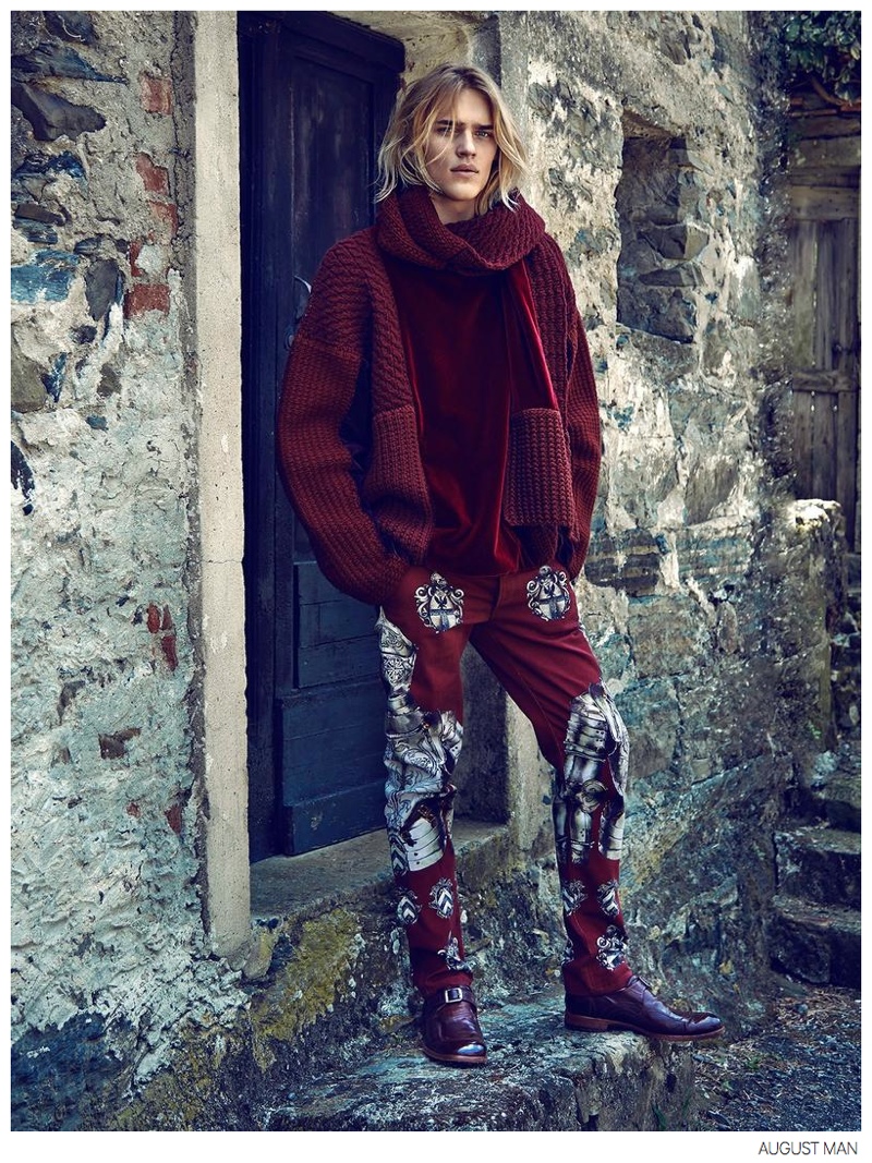 Ton Heukels + Aurelien Muller Step Out in Luxe Fall Fashions for August Man