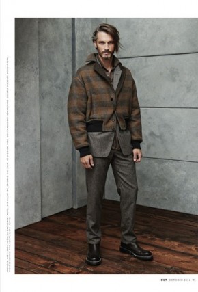 Ben Hill Models Ermenegildo Zegna for OUT Magazine – The Fashionisto