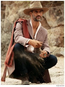 Ben Shaul Goes Western for Robb Report – The Fashionisto