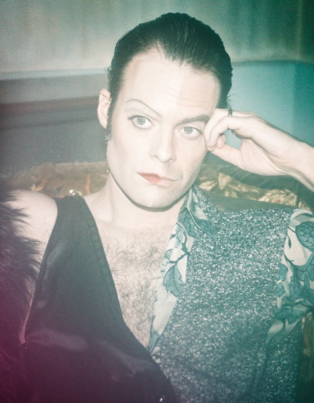 Bill Hader Poses in Drag for Interview Magazine