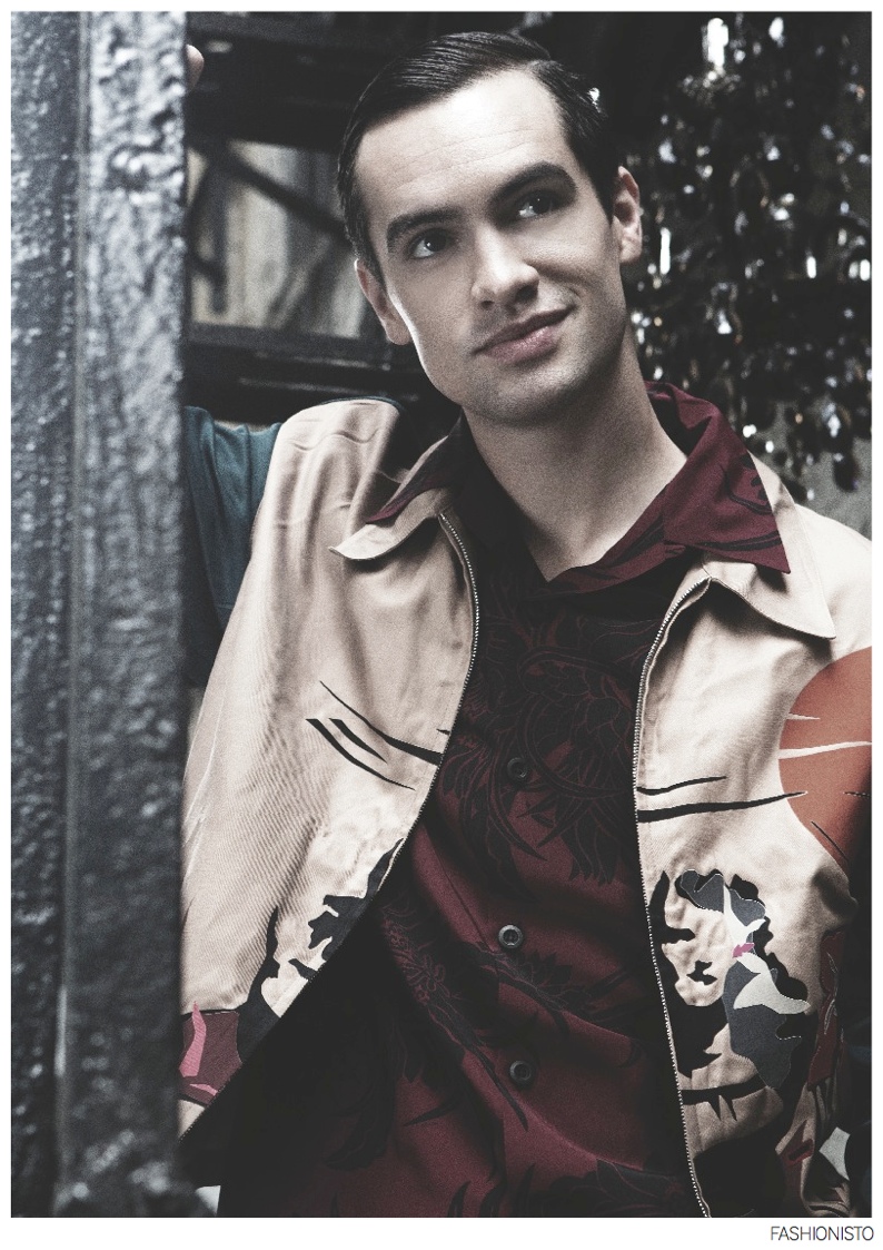 Brendon Urie of Panic! At The Disco for Fashionisto #10