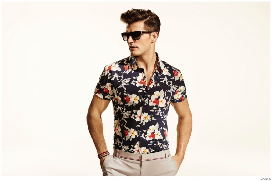 Diego Miguel is a Stylish Vision Down Under for Calibre Spring/Summer ...