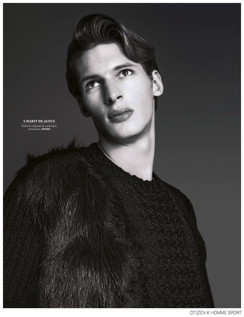 Iasonas Laios + Lucas Mikulski Go Nude for Fendi Fall 2014 Editorial in ...